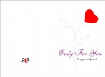 greeting card for Valentine's Day