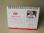 desk calendar